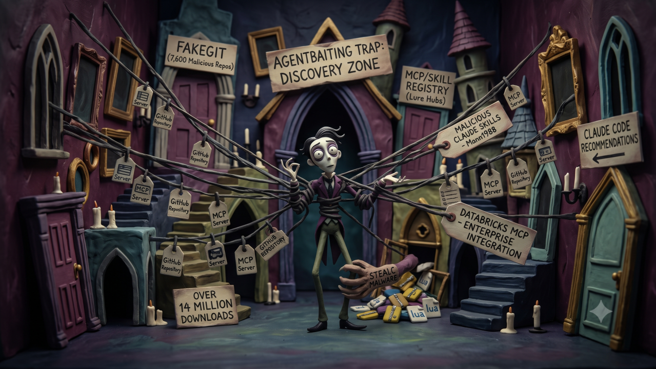 AgentBaiting: When the Agent Does the Discovery